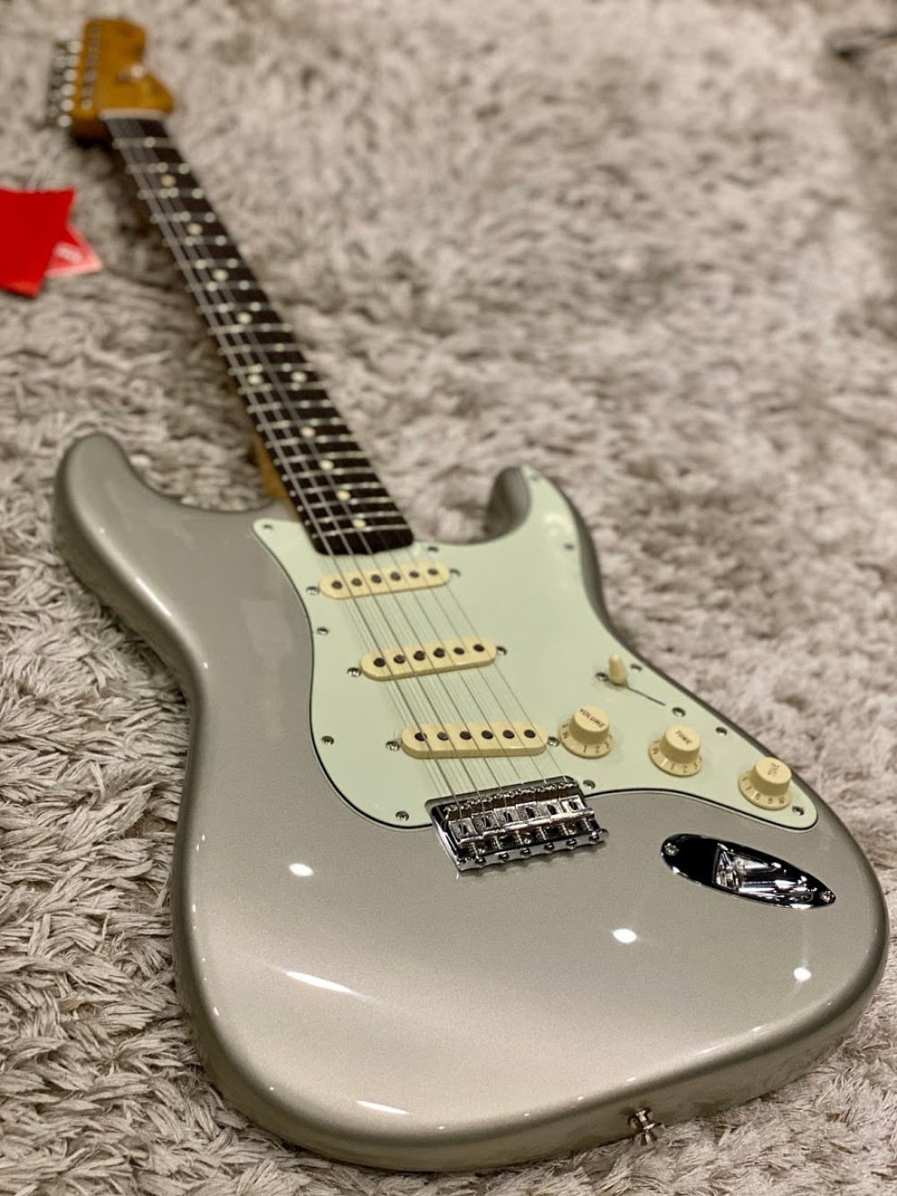 Fender Artist Robert Cray Stratocaster Rosewood FB in Inca Silver